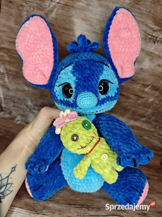 Maskotka Stitch na szydełku Szczecin
