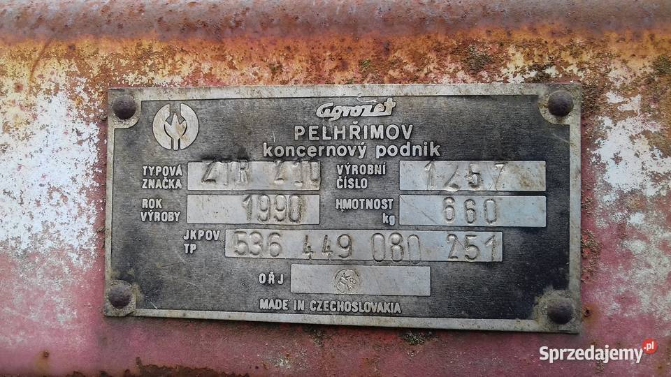 Kosiarka rotacyjna 3 bębnowa Czeska pomorskie Smolno sprzedam