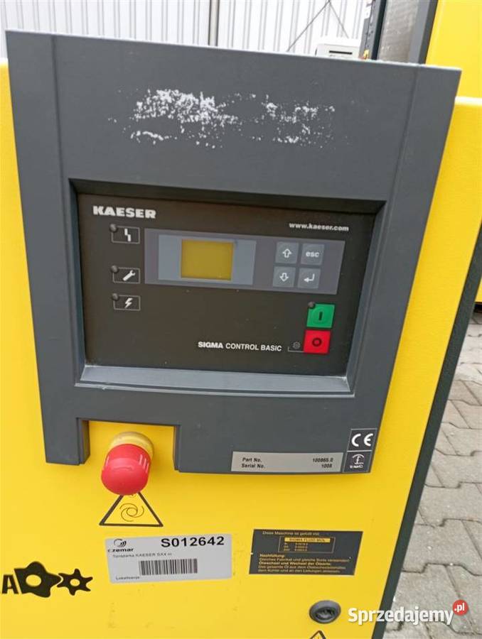 Sprężarka śrubowa kompresor Kaeser SX4 T3KW Wilków