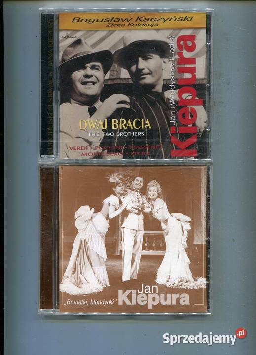 Jan i Władysław Kiepura Brunetki blondynki 2 zachodniopomorskie Szczecin sprzedam