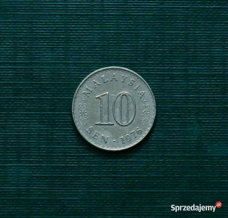 MALEZJA 10 senów 1976r śląskie Gliwice sprzedam