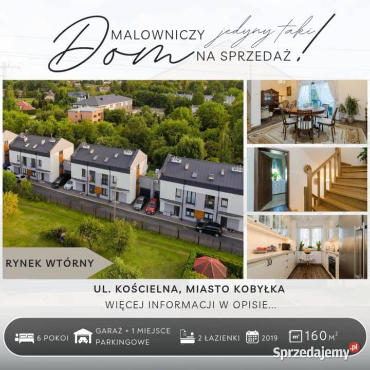 Malowniczy dom wykończony w podwyższonym 140m2 Kobyłka