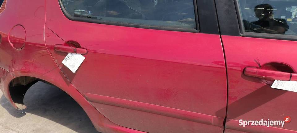 DRZWI PRAWE TYŁ PEUGEOT 307 osobowe Lipno