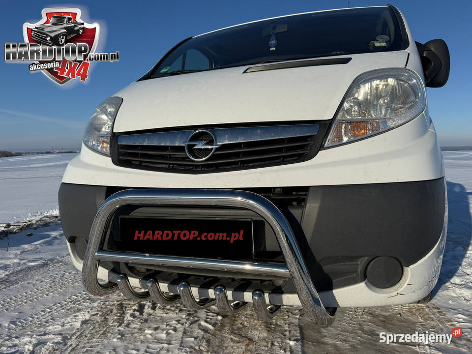 Orurowanie Przednie Niskie Kły Opel Vivaro Stal Pasłęk