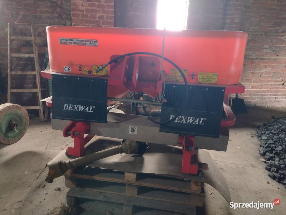Rozsiewacz nawozu 600 l DEXWAL nieuszkodzony Spławy Pierwsze