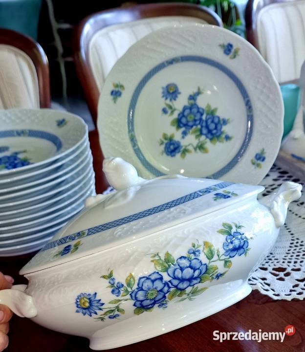 Porcelana do podawania zupy Schumann Arzberg biały Sadurki