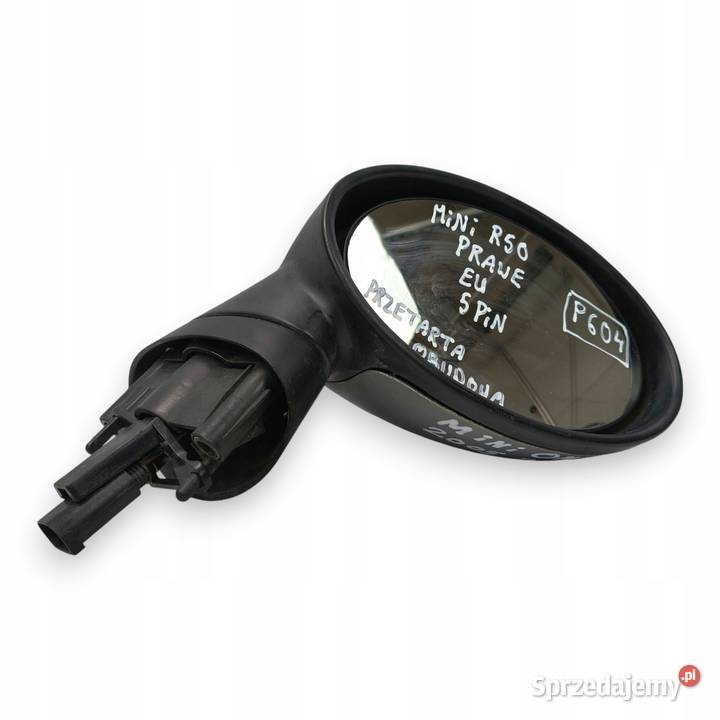 LUSTERKO PRAWE PASAŻERA Mini One R50 0108 5 Pin osobowe lubelskie Chełm sprzedam