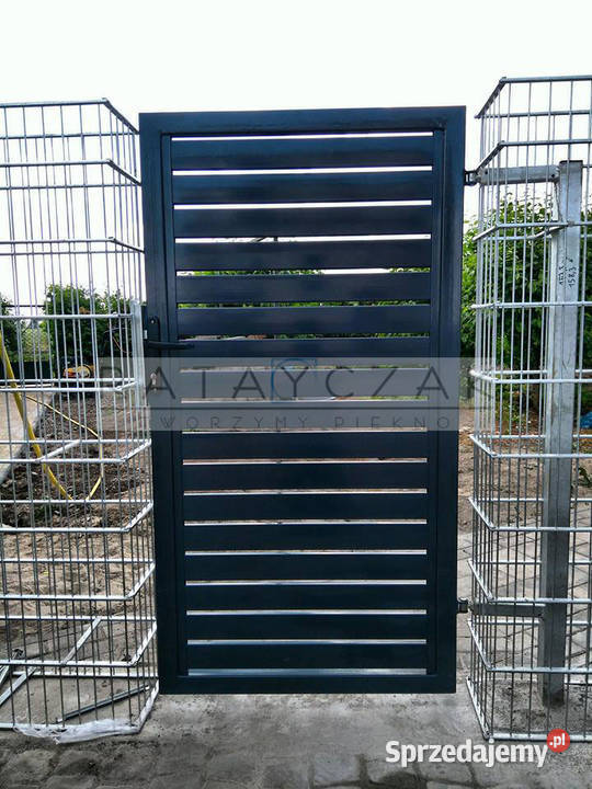 Nowoczesne ogrodzenia palisadowe prosto Przęsła Bydgoszcz