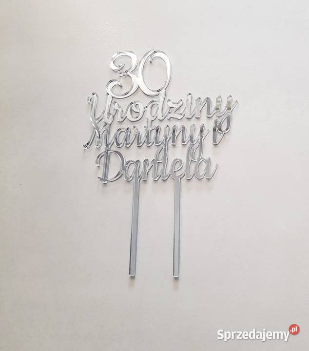 Topper na tort 18 urodziny Częstochowa