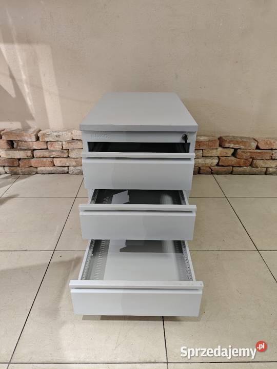 Kontener biurowy metalowy BUKO 3 szuflady klucz sprzedam