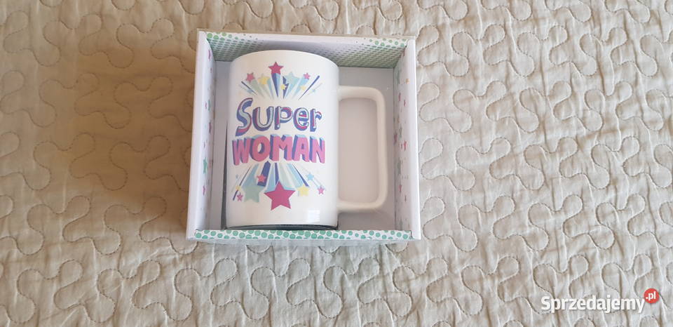 Nowy kubek Super Woman wielokolorowy Warszawa