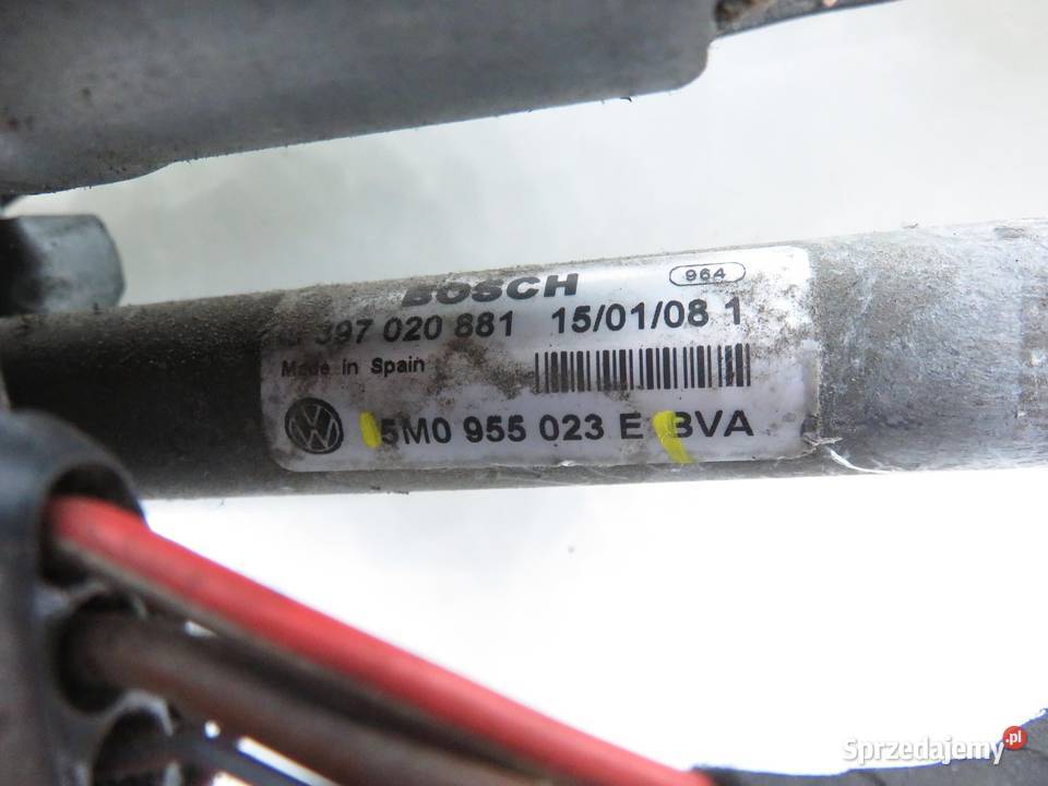 MECHANIZM WYCIERACZEK VW GOLF PLUS 5M1 521 małopolskie