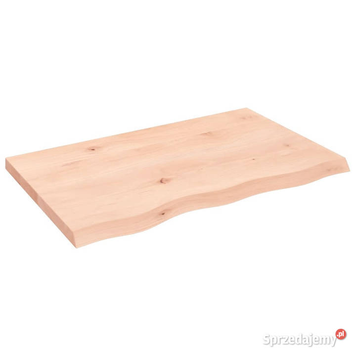 Półka 80x50x24 surowe lite drewno dębowe Warszawa