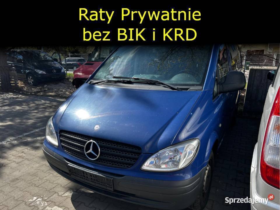 Mercedes Vito Raty Prywatnie Diesel 2008r Mercedes-Benz Wrocław sprzedam