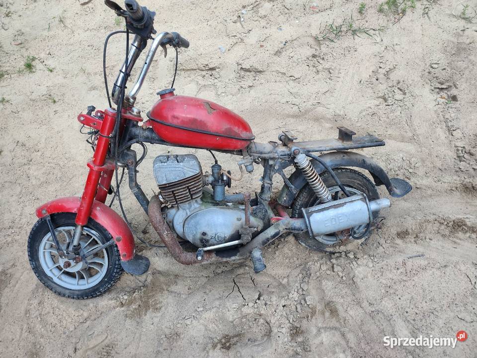 Motorynka z silni włeski Wieruszów