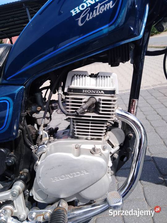 Motocykl Honda 125 CUSTOM zabytek z 1994 roku Sobienie-Jeziory sprzedam