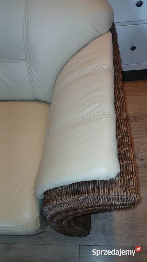 Szezląg sofa skórarattan dolnośląskie