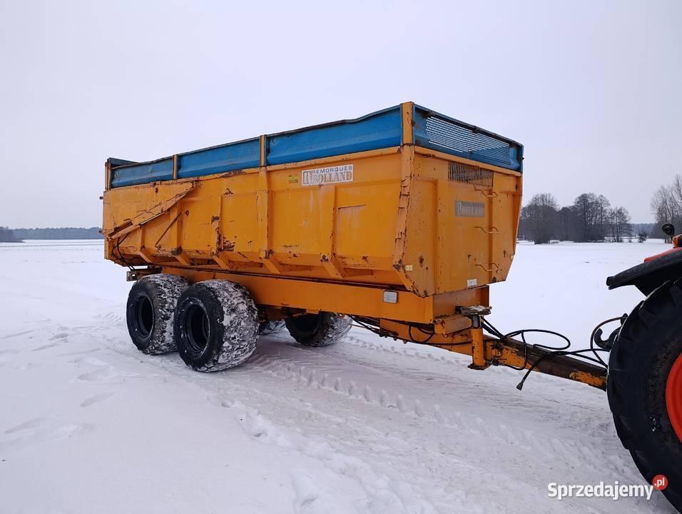 Przyczepa wywrotka zarejestrowana Rolland 14ton