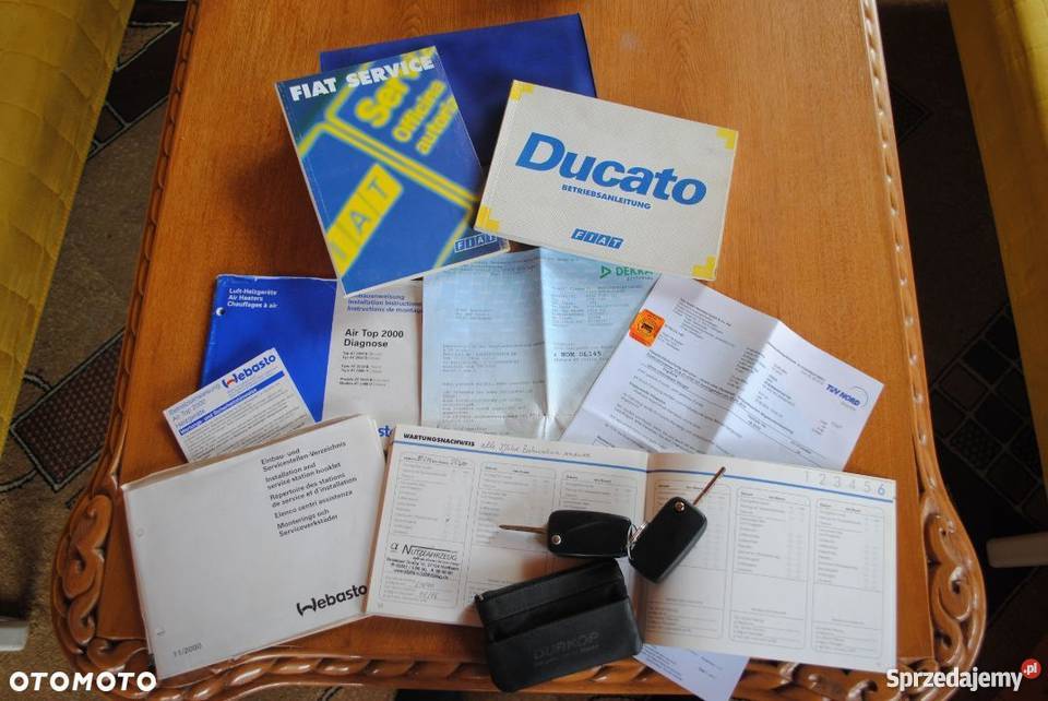 Fiat Ducato Osobowy 9 Miejsc Ogrzewanie ABS Ducato Sierakowice