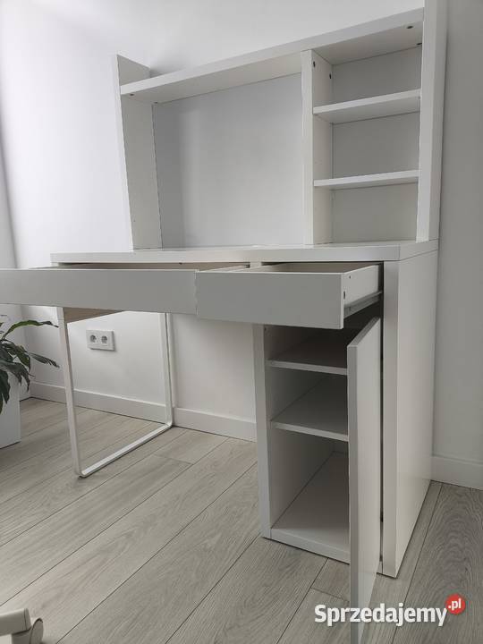 Biurko białe Ikea MICKE