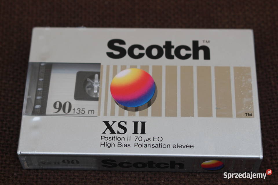 kaseta magnetofonowa scotch xs II 90 nowa