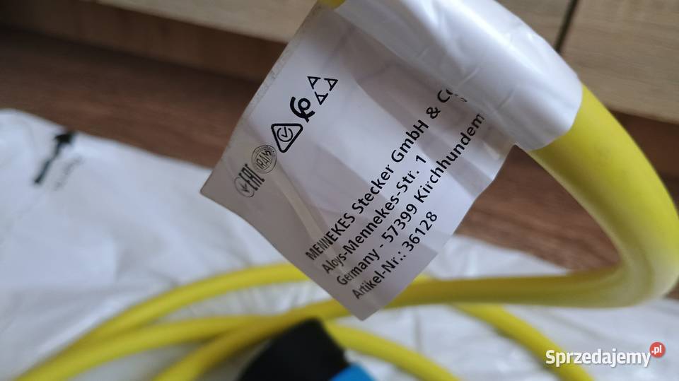 Oryginalny Kabel ładujący Mennekes 32480V 36128 Białystok