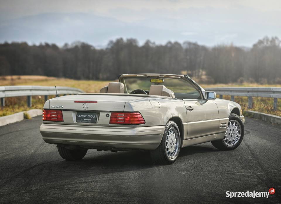 MercedesBenz R129 SL500 niski przebieg czysty nieuszkodzony Rybarzowice