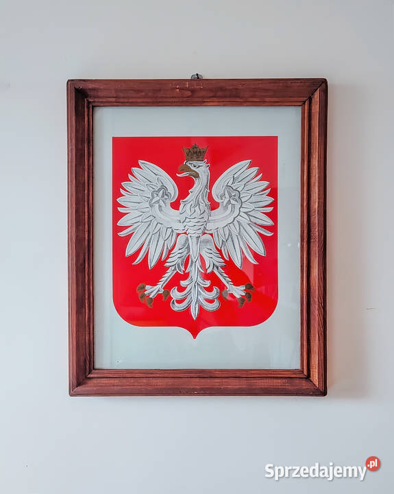 Godło Polski Oprawione Obrazki i obrazy Mrzezino