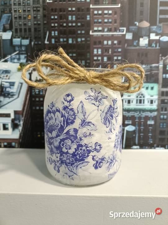 Rękodzieło Lampion Dequpage śląskie