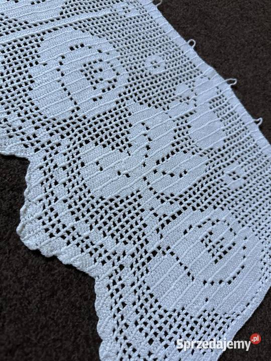 zazdrostka biała szydełkowya rękodzieło Zabrze
