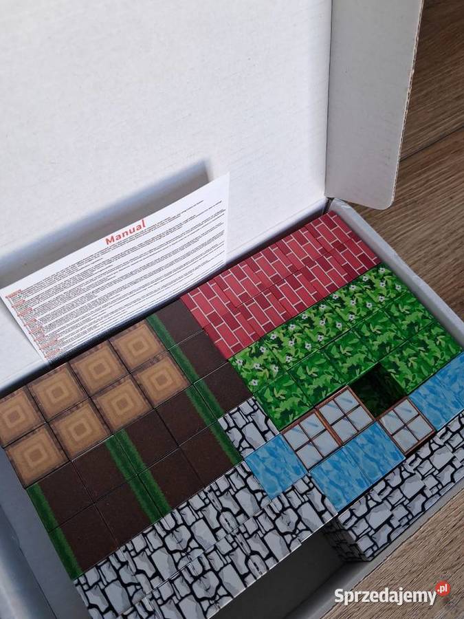 Nowe Klocki magnetyczne 128 Minecraft Lublin sprzedam