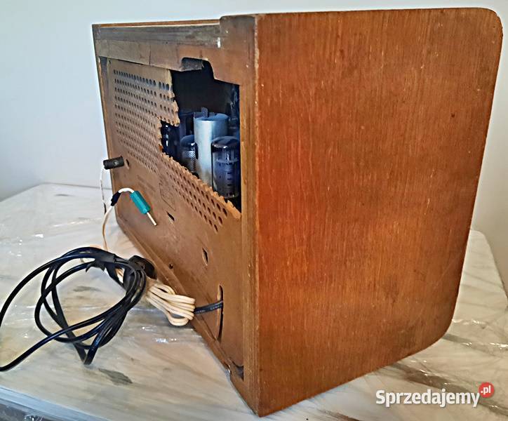 Radio zabytkowe Pionier U drewniana obudowa wielkopolskie