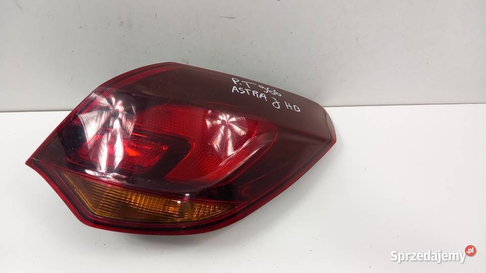 OPEL ASTRA J HB LAMPA TYŁ PRAWA CIEMNA Światła stop Zbierkowo sprzedam