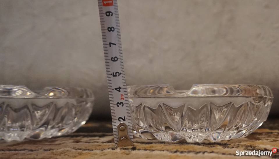 Popielniczka kryształowa z PRL Szczecin sprzedam