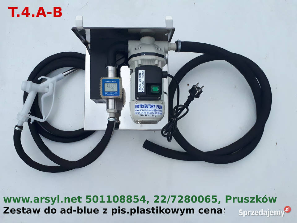 DYSTRYBUTOR ADBLUE POMPA DO ADBLUE ZESTAW Pruszków