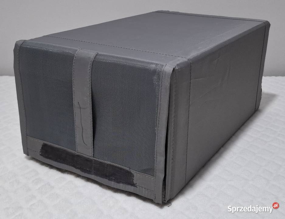 Składane pudełko na buty szare 16x22x34 sprzedam