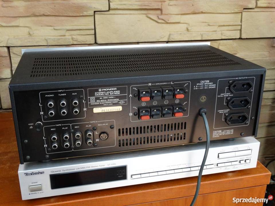 Wzmacniacz Pioneer SA508 Vintage WYSYŁKA Jasło