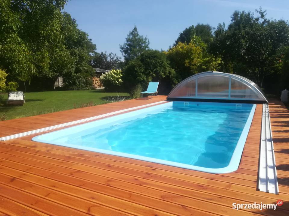 Basen ogrodowy poliestrowy wkopywany 5x32 Kielce