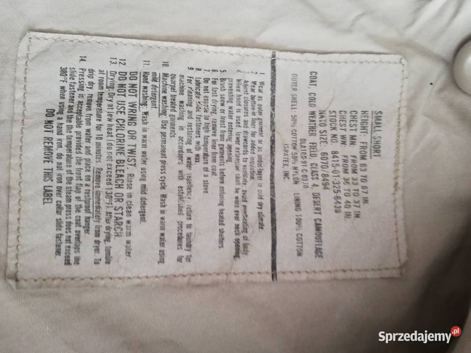 Kurtka wojskowa Lublin sprzedam