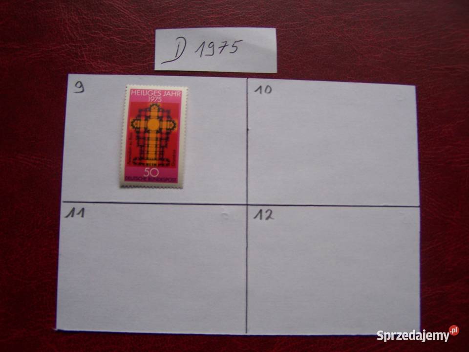 Niemcy 1975 MNH Znaczki z roczników WYBIERAJ