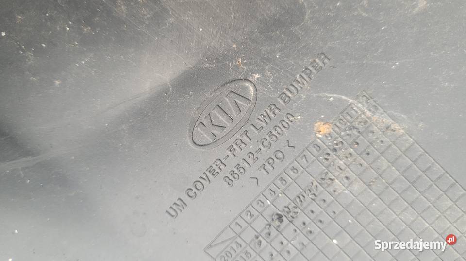 KIA SORENTO 3 III 15 DOKŁADKA SPOILER ZDERZAKA Ruda Śląska