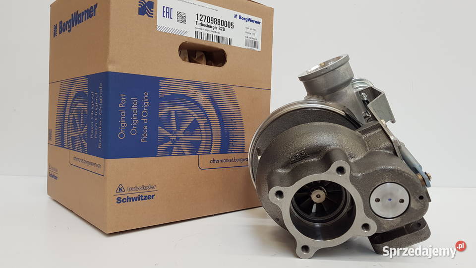 Nowa turbosprężarka BorgWarner KKK 12709880005 Silnik i osprzęt Siedlce