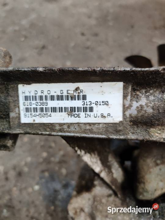 Skrzynia hydrostatyczna 6180389 hydrogear pomorskie Wiele