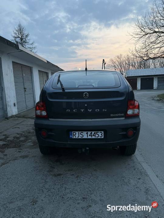 Ssangyoung Actyon Super Stan Niski Przebieg aluminiowe felgi Jasło