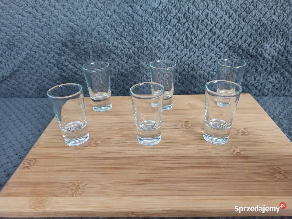 Kieliszek do wódki 6 sztuk kieliszki przezroczysty