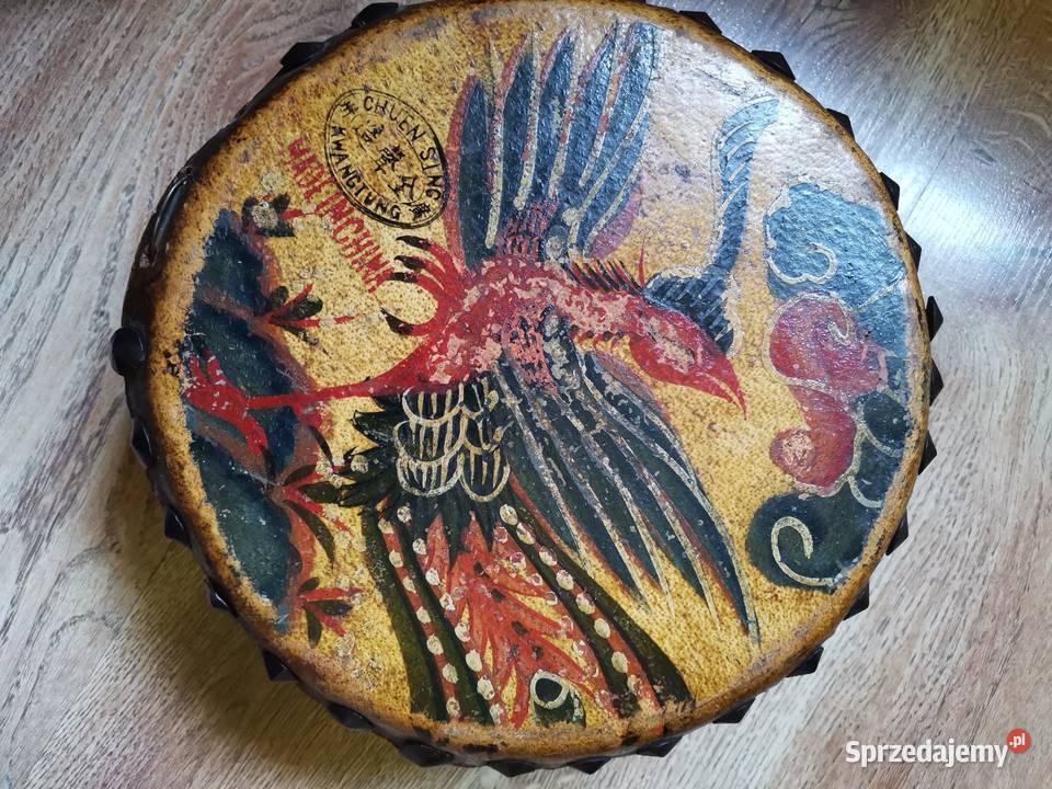 Stary bębenek Art Deco bębny klasyczne Kraków