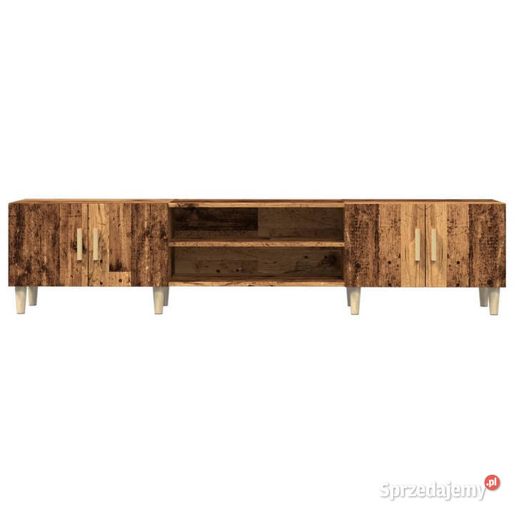 Szafka TV stare drewno 180x315x40 materiał Meble Warszawa