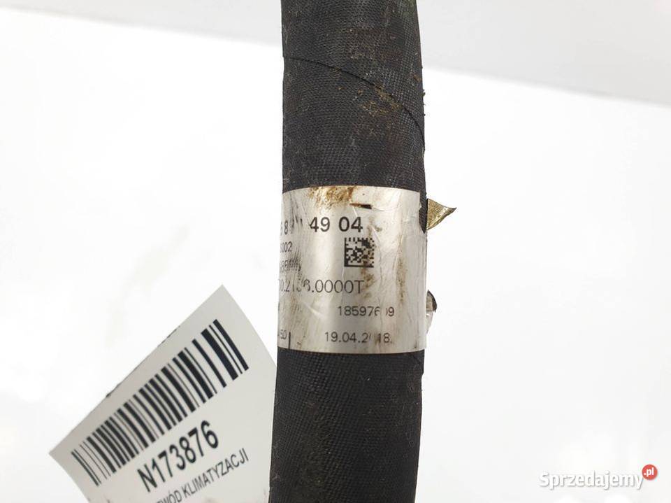 PRZEWÓD KLIMATYZACJI MERCEDES C W205 4MATIC kujawsko-pomorskie Lipno sprzedam