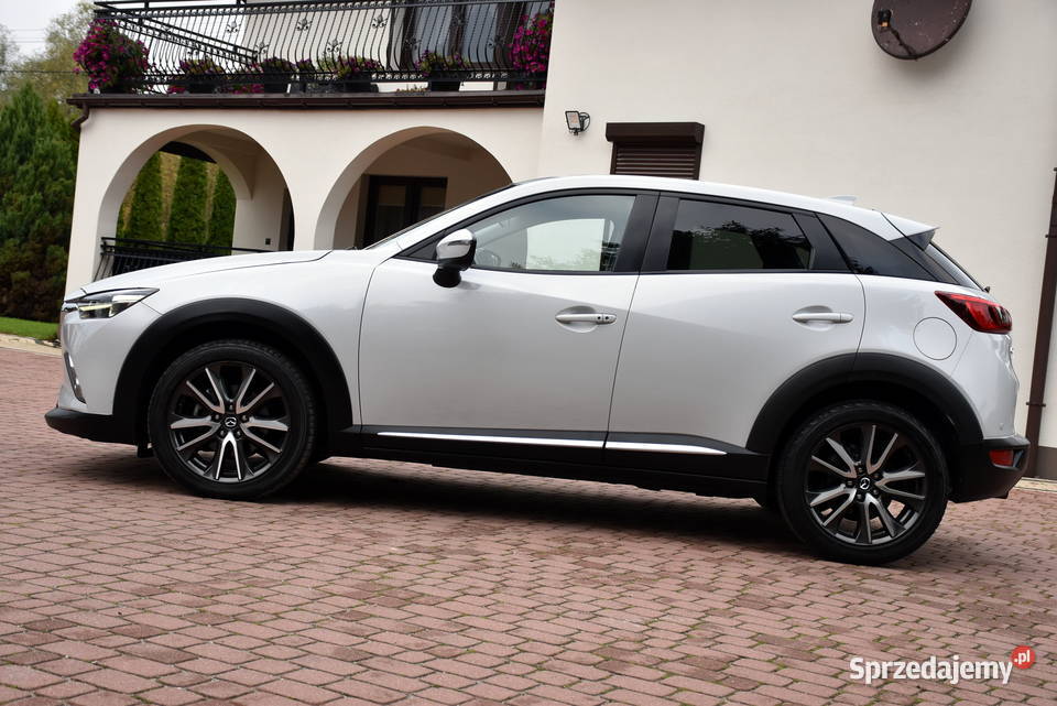 Mazda CX3 SkyPassion BOSE 20 16V SkyActivG 150 Zarejestrowany w Polsce Zduńska Wola sprzedam