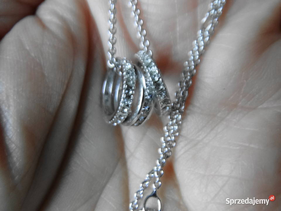 Cudny naszyjnik srebro 925 Zegarki i Biżuteria Warszawa